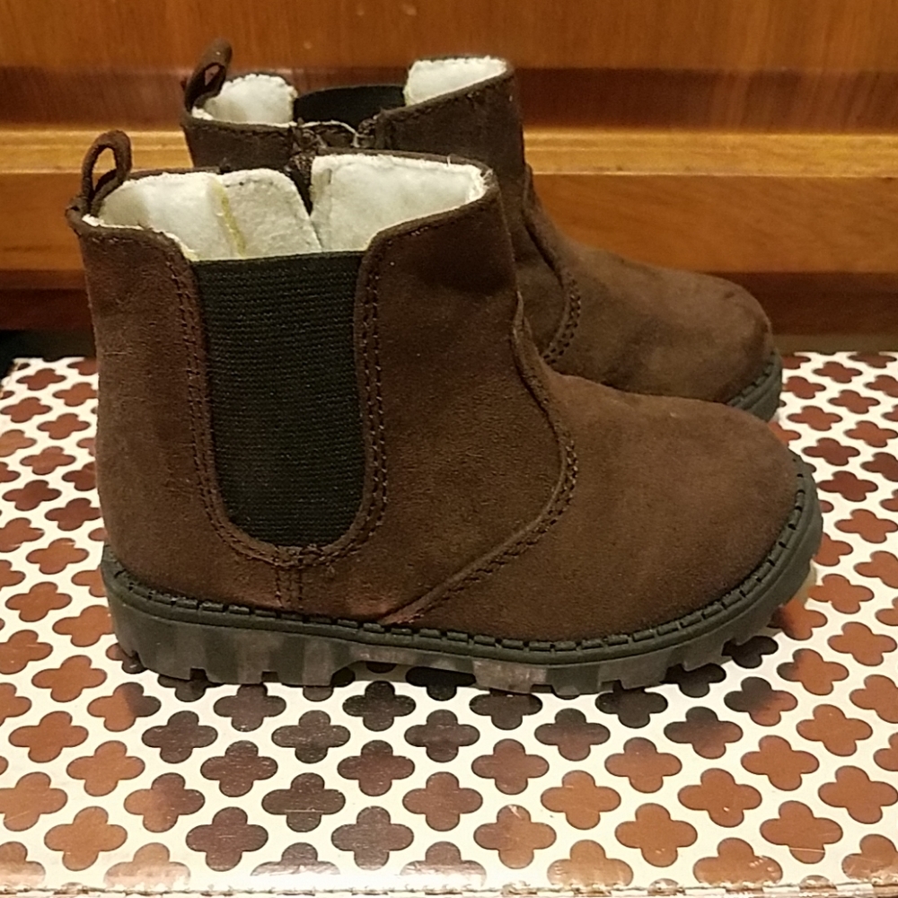 H&M Toddler Brown Ankle boots - Picture 2 of 2